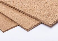 Dalles en liège 3mm  (915mmx610mm) - à grains moyens - 3