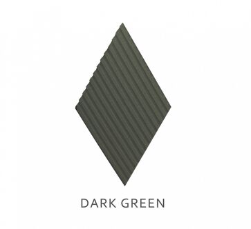 Liège décoration murale 3D Stripe DARK-GREEN