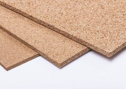 Dalles en liège 12mm (915mmx610mm) - à grains fins