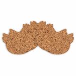 set de table en liège - Poule décorative - set de 4 pcs. - 3