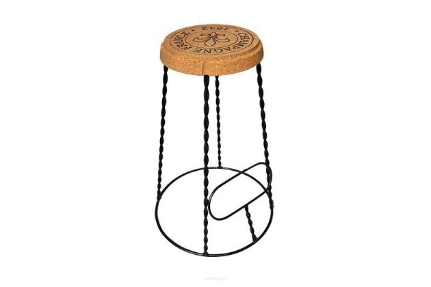 Grand tabouret en liège naturel