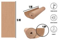 Rouleau de liège 5mm(5mx1m)  - à moyens grains - 2