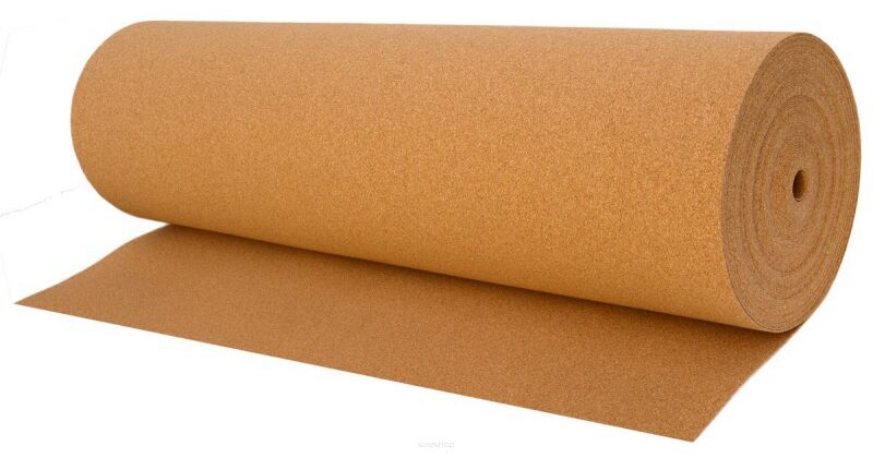 Rouleau de liège 0.8mm(100mx1m)  - à grains fins